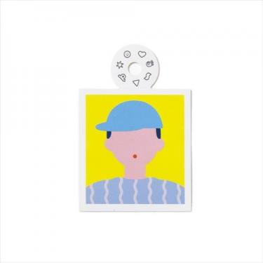 ナカヨシカスタムチャームステッカーズ ピープル キャップ