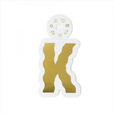 ナカヨシカスタムチャームステッカーズ アルファベット K