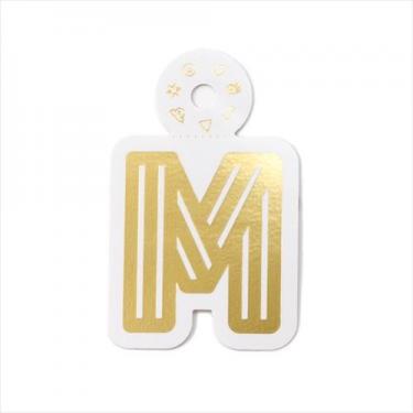 ナカヨシカスタムチャームステッカーズ アルファベット M