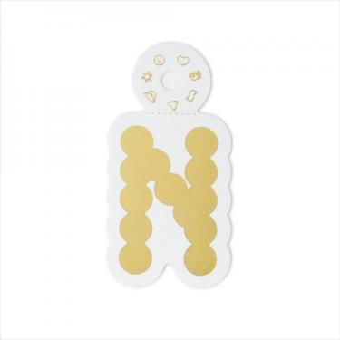 ナカヨシカスタムチャームステッカーズ アルファベット N