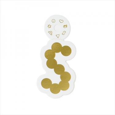 ナカヨシカスタムチャームステッカーズ アルファベット S