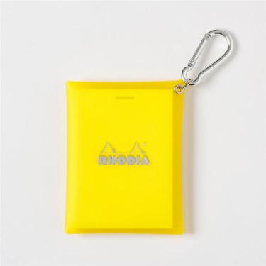 カラビナ付マルチケース イエロー