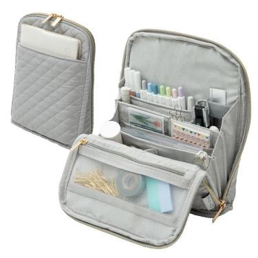 手帳が入るペンケース M ライトグレー