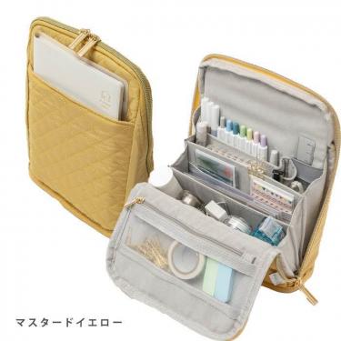 手帳が入るペンケース M マスタードイエロー