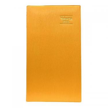 2025年12月始まり 週間レフト A5変型 ヨカッタダイアリー サンセットオレンジ