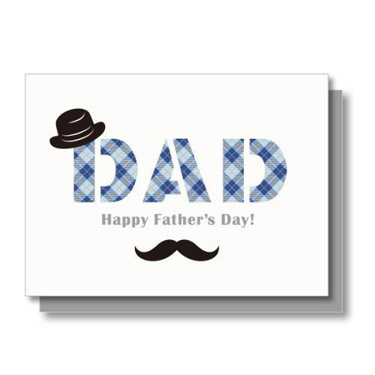 父の日カード DAD