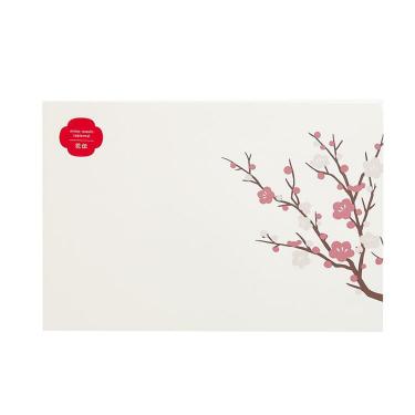 テーブルマット 花伝 梅 五枚入