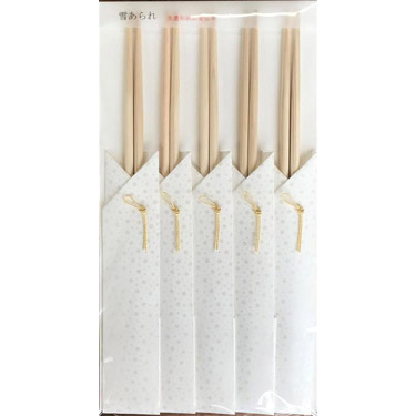 お箸包み 雪あられ 五膳入【ロフト限定】