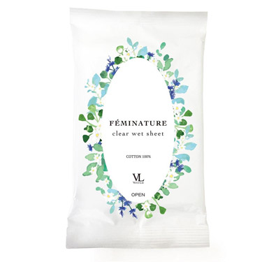 フェミナチュール クリアウェットシート 12枚入