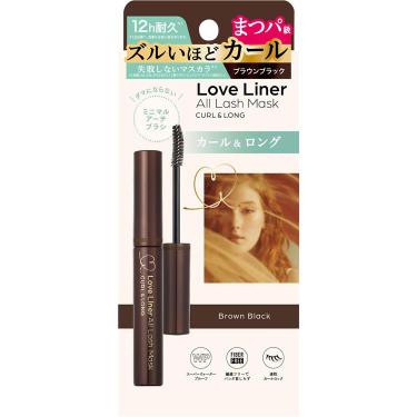 オールラッシュマスク カール&ロング ブラウンブラック