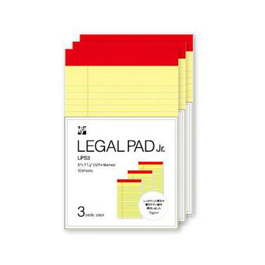 リーガルパッド Jr. 3冊パック