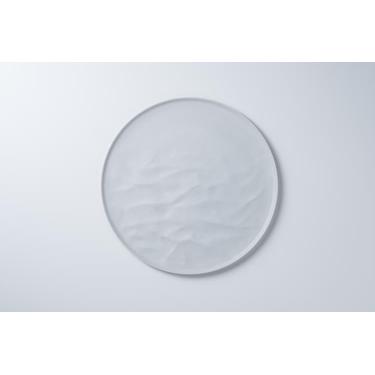 大皿ウェーブ ホワイト
