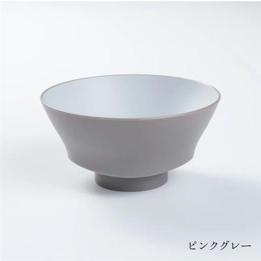 お茶碗 ピンクグレー