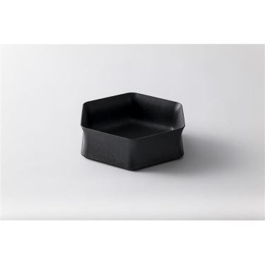 深鉢ロッカク 大 1360ml ブラック