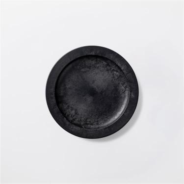 丸皿 中 HC 20cm ブラック