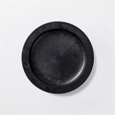 丸皿 大 HC 25cm ブラック