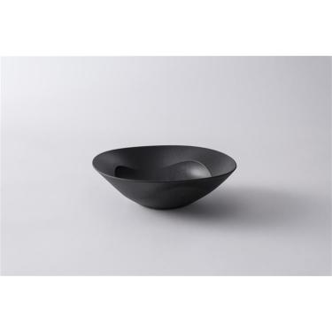 深鉢ミルー HC 20cm グレイズブラック