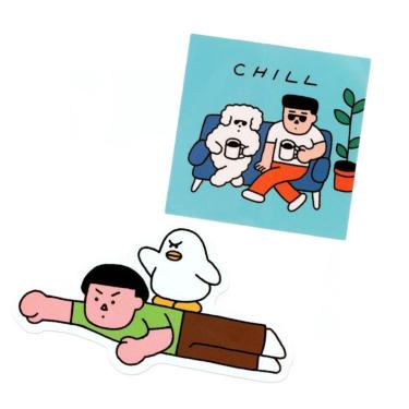 クリエイターズサーカス ステッカー Okuta GOGO