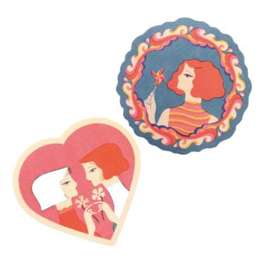 クリエイターズサーカス ステッカー 森マリエ breeze