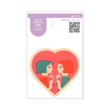 クリエイターズサーカス ステッカー 森マリエ you&me