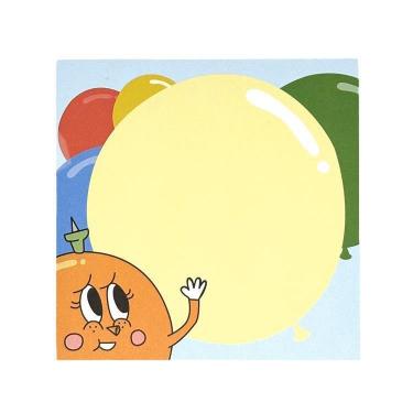 付箋 バルーンフレンズ レンジ