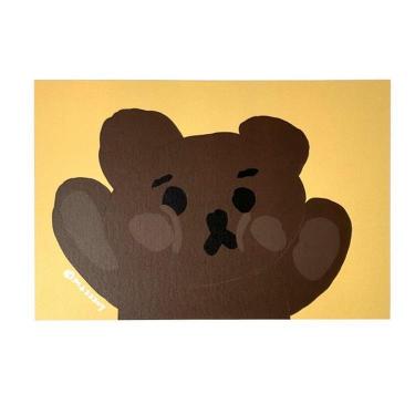 ポストカード マジー ブラウニー 窓