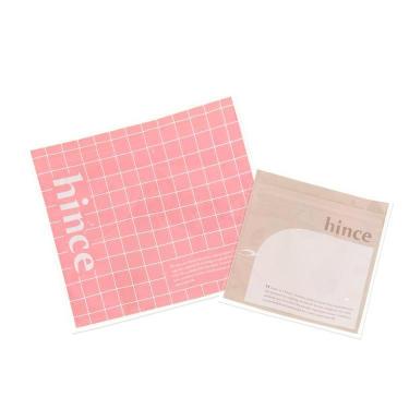 ヒンス ジッパーバッグセット ピンクアンドベージュ