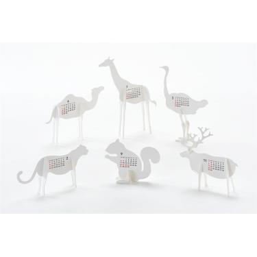 2026年1月始まりカレンダー 卓上 グッドモーニング ZOO