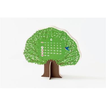 2026年1月始まりカレンダー 卓上 グッドモーニング Tree