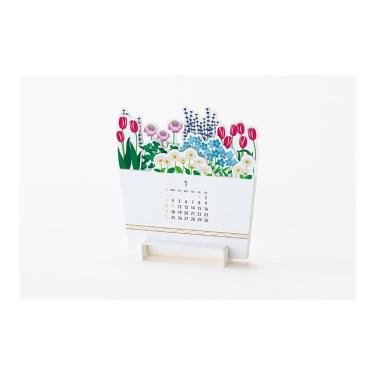 2027年1月始まりカレンダー 卓上 Bloom