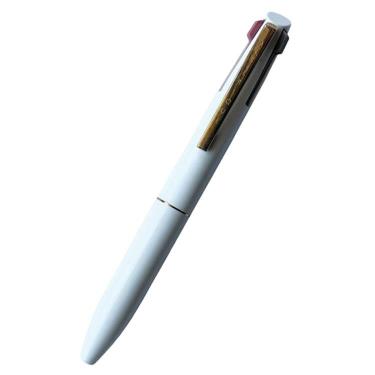 アンテリック 3色ボールペン ミニサイズ 0.5mm スノーホワイト