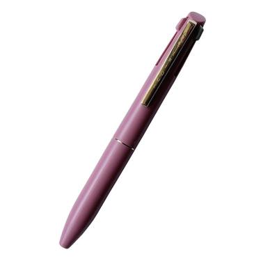アンテリック 3色ボールペン ミニサイズ 0.5mm ブリックレッド