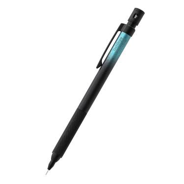 テックドロー2 シャープペン 0.5mm グラデーションA ブラック/ターコイズ