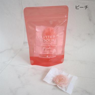 グリッタービジュ ピンク ピーチ味