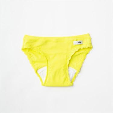 吸水ショーツ スリム L イエロー