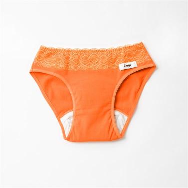 吸水ショーツ ドライ M オレンジ