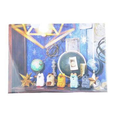 クリアファイル m CAINZ-DASH】キングジム クリア－ファイルカキコ A4タテ型