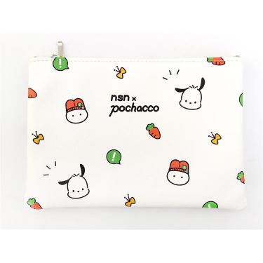 nsn×ポチャッコ 合皮フラットポーチ