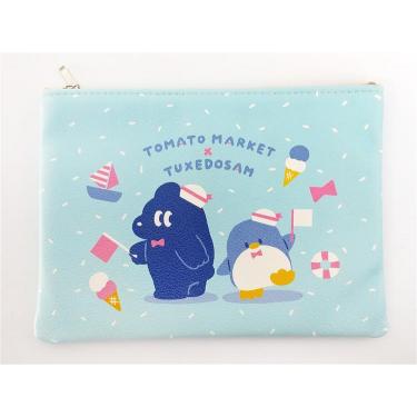 トマトマーケット×タキシードサム 合皮フラットポーチ