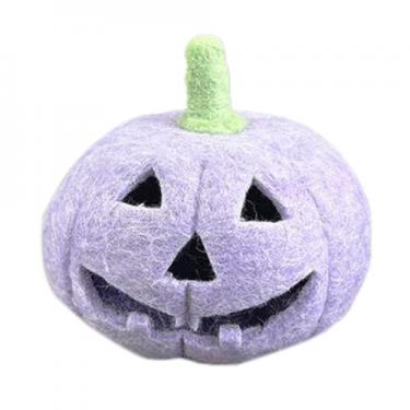 フェルトマスコット パンプキン パープル