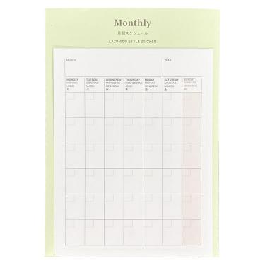 スタイルステッカー Monthly