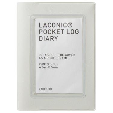 フリーダイアリー B7 ポケットログ 窓付き ホワイト