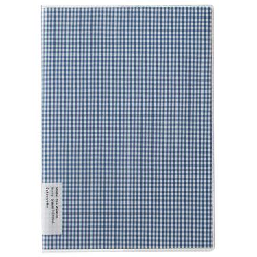 2025年3月始まり手帳 月間 A5 コットン ブルー