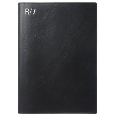 2025年3月始まり手帳 月間レフト A5 年号 ブラック