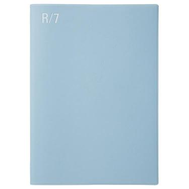 2025年3月始まり手帳 月間レフト A5 年号 ブルー