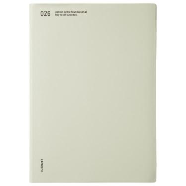 2025年9月始まり手帳 週間レフト A5 イーフレンドリー グリーン