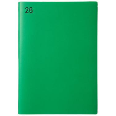 2025年9月始まり手帳 週間レフト A5 年号 グリーン