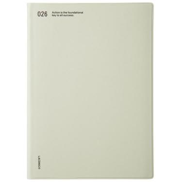 2025年9月始まり手帳 週間レフト B6 イーフレンドリー グリーン