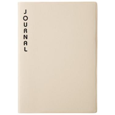 2025年9月始まり手帳 週間ブロック B6 JOURNAL アイボリー