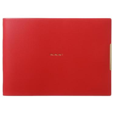 2025年9月始まり手帳 週間バーチカル B6 ラップトップ トイトイトイ レッド